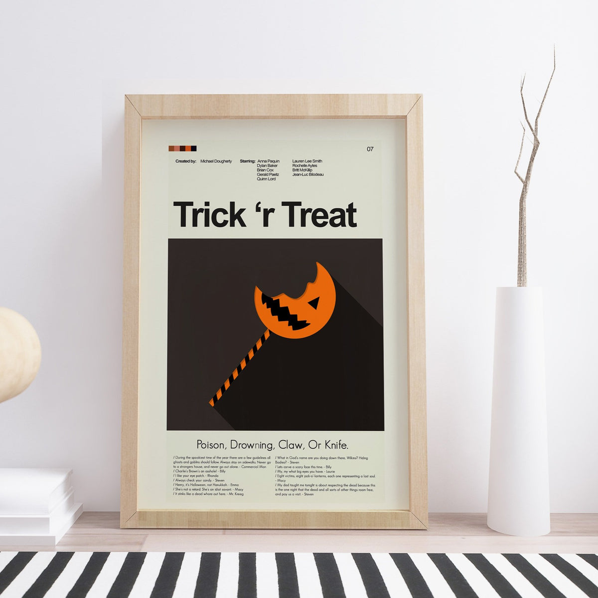 Trick 'r Treat - Sam's Lollipop  | 12"x18" or 18"x24" Print only