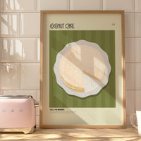 Load image into Gallery viewer, Coconut Cake Inspired by Call the Midwife - Food on Film Series 001  | 12&quot;x16&quot; Print only
