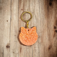 Load image into Gallery viewer, Cats! Cats! Acrylic Keychain with Cat Charm
