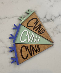 Load image into Gallery viewer, School Spirit Pennant Magnet
