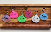 Load image into Gallery viewer, Dumpling Acrylic Bag Tag
