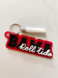 Load image into Gallery viewer, SPORTS! Custom Name Acrylic Keychain
