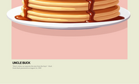 Load image into Gallery viewer, Birthday Pancakes Inspired by Uncle Buck - Food on Film Series 005 | 12&quot;x16&quot; Print only
