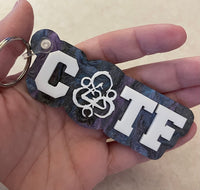 Load image into Gallery viewer, COTF - Space Acrylic Keychain
