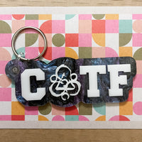 Load image into Gallery viewer, COTF - Space Acrylic Keychain
