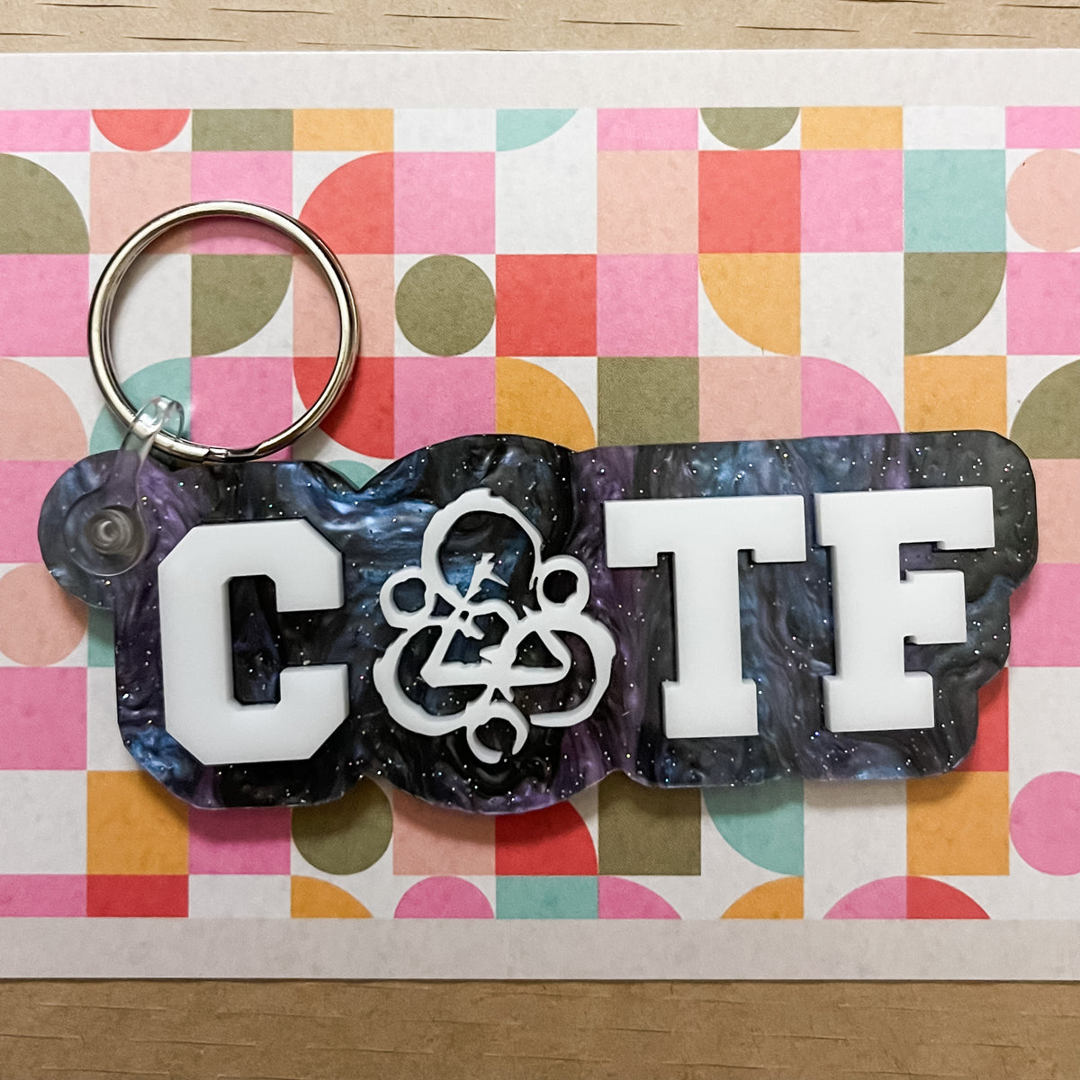 COTF - Space Acrylic Keychain