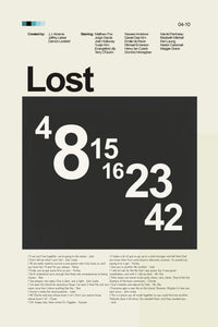 Load image into Gallery viewer, Lost - 4 8 15 16 23 42 | 12&quot;x18&quot; or 18&quot;x24&quot; Print only
