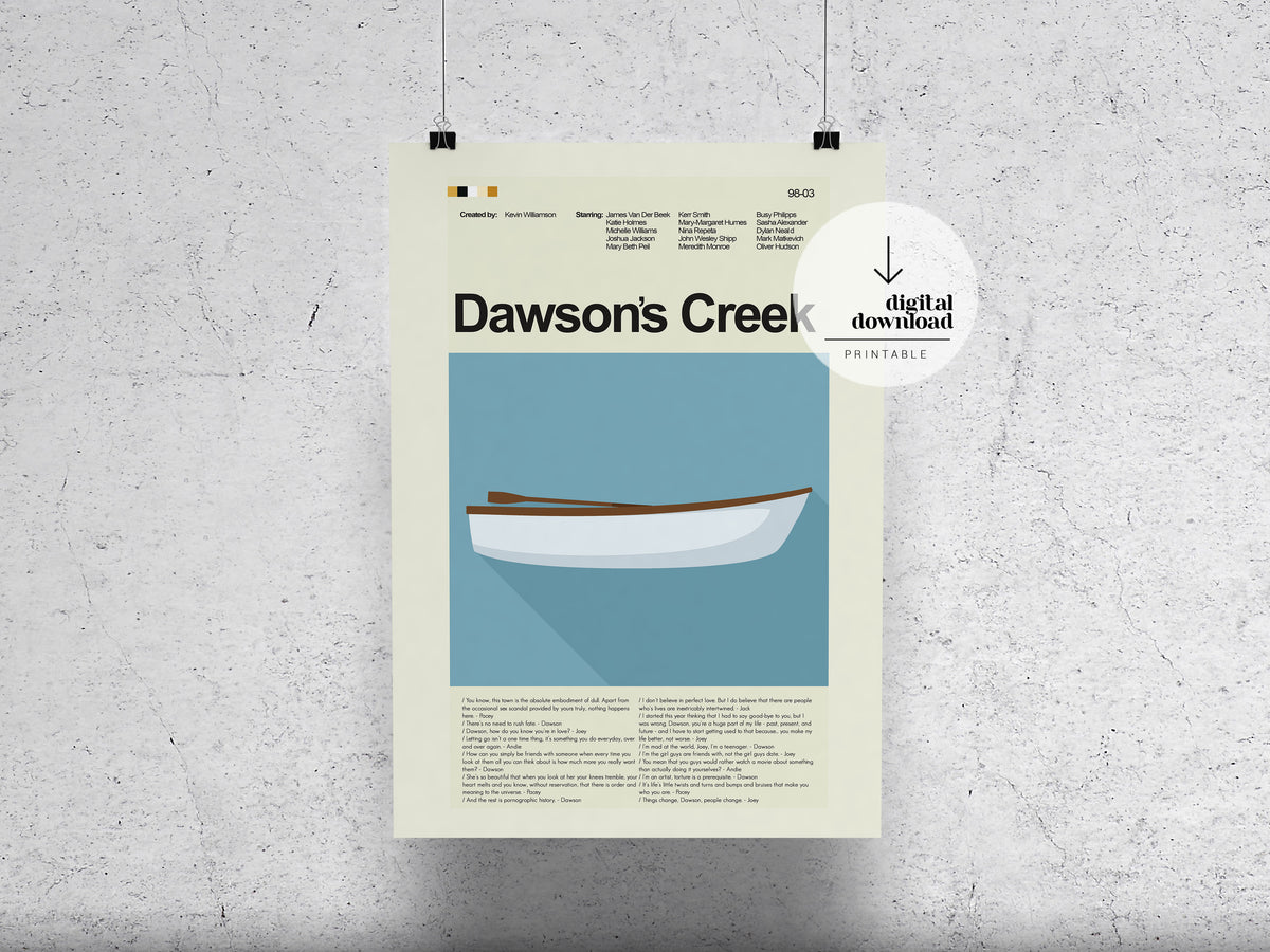 Dawson's Creek | DIGITAL ARTWORK DOWNLOAD