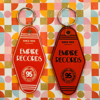 Load image into Gallery viewer, Empire Records | Retro Motel Keychain
