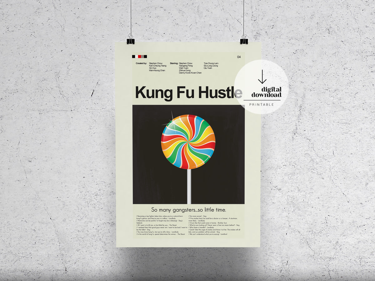 Kung Fu Hustle | DIGITAL ARTWORK DOWNLOAD