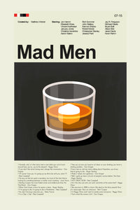 Load image into Gallery viewer, Mad Men - Whiskey | 12&quot;x18&quot; or 18&quot;x24&quot; Print only
