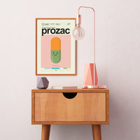 Load image into Gallery viewer, Remember to take your happy pill! | Fully Customizable 12&quot;x18&quot; or 18&quot;x24&quot; Print only
