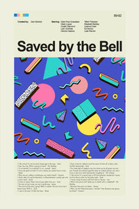 Load image into Gallery viewer, Saved by the Bell inspired print | 12&quot;x18&quot; or 18&quot;x24&quot; Print only
