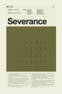Load image into Gallery viewer, Severance (Season 1) - Scary Numbers | 12&quot;x18&quot; or 18&quot;x24&quot; Print only
