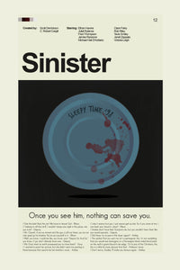 Load image into Gallery viewer, Sinister - 8mm Film Canister | 12&quot;x18&quot; or 18&quot;x24&quot; Print only
