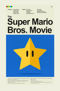 Load image into Gallery viewer, The Super Mario Bros. Movie - Star | 12&quot;x18&quot; or 18&quot;x24&quot; Print only
