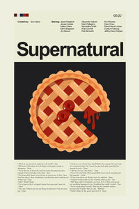 Load image into Gallery viewer, Supernatural - Pie | 12&quot;x18&quot; or 18&quot;x24&quot; Print only
