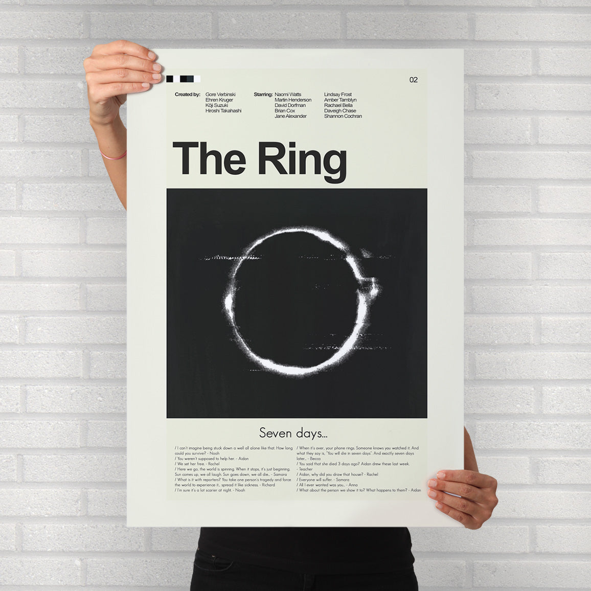 The Ring | 12"x18" or 18"x24" Print only