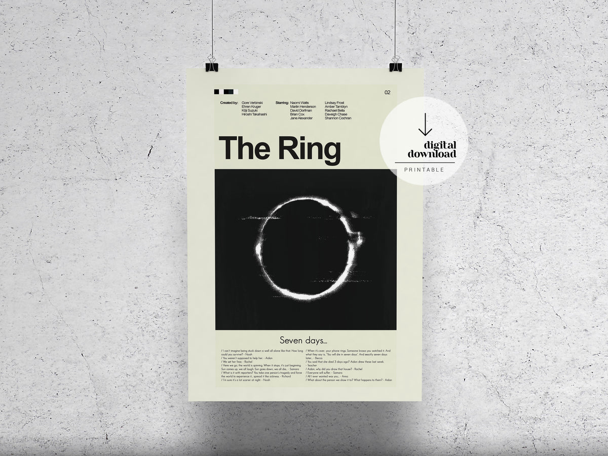 The Ring | DIGITAL ARTWORK DOWNLOAD