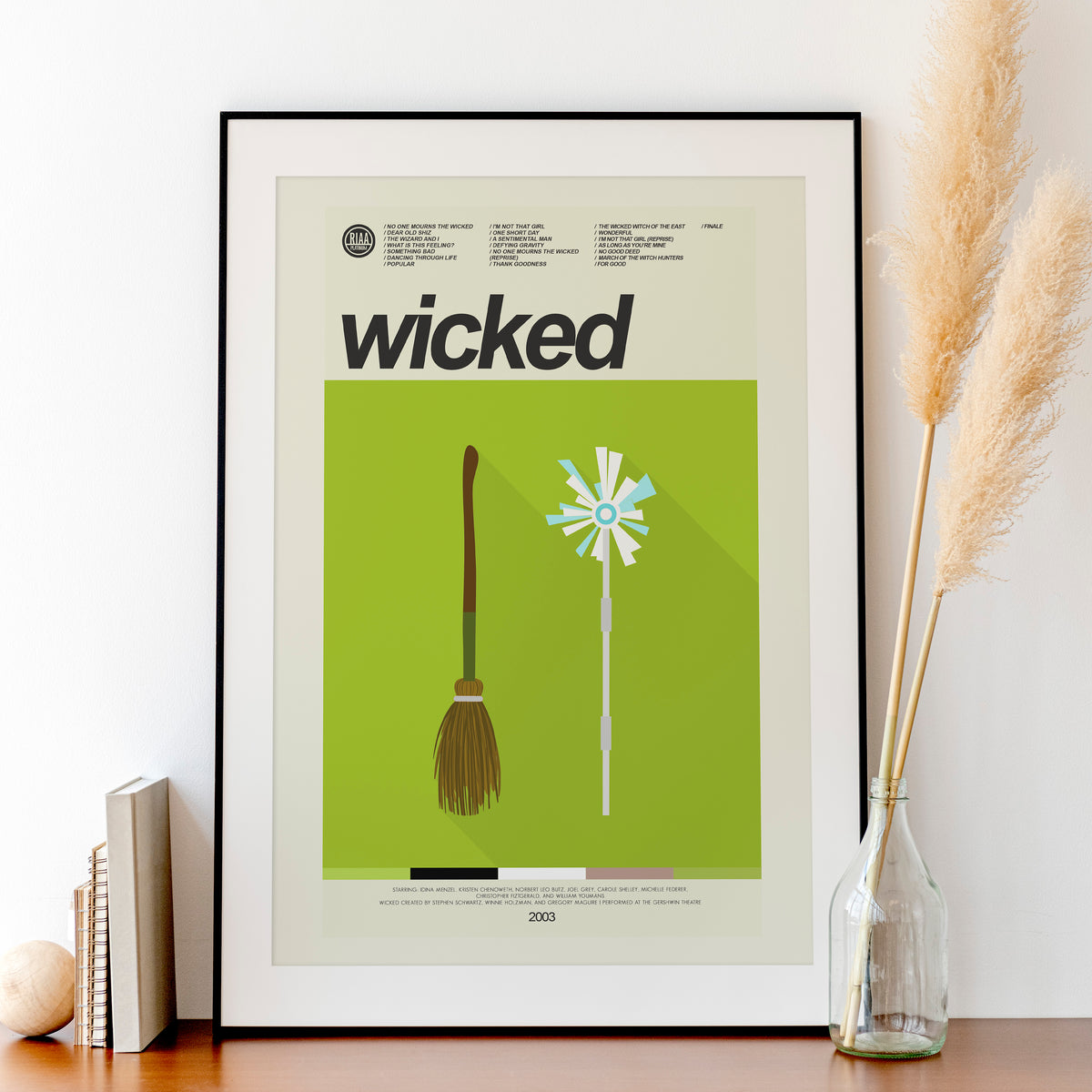 Wicked (BROADWAY MUSICAL) | 12"x18" Print Only