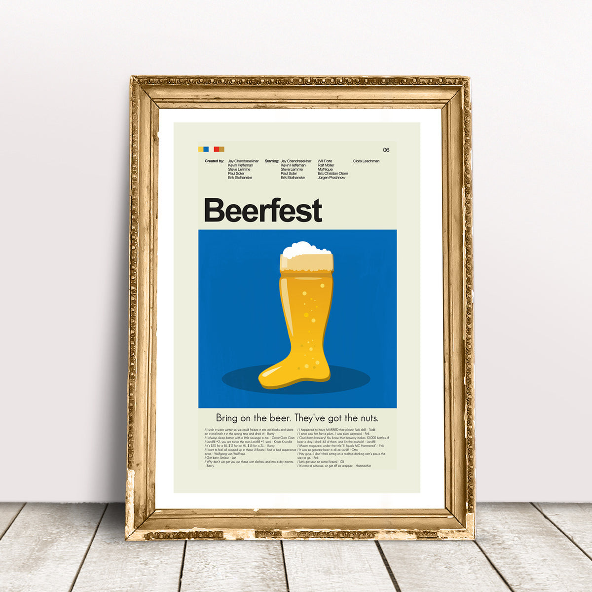Beerfest - Das Boot | 12"x18" or 18"x24" Print only