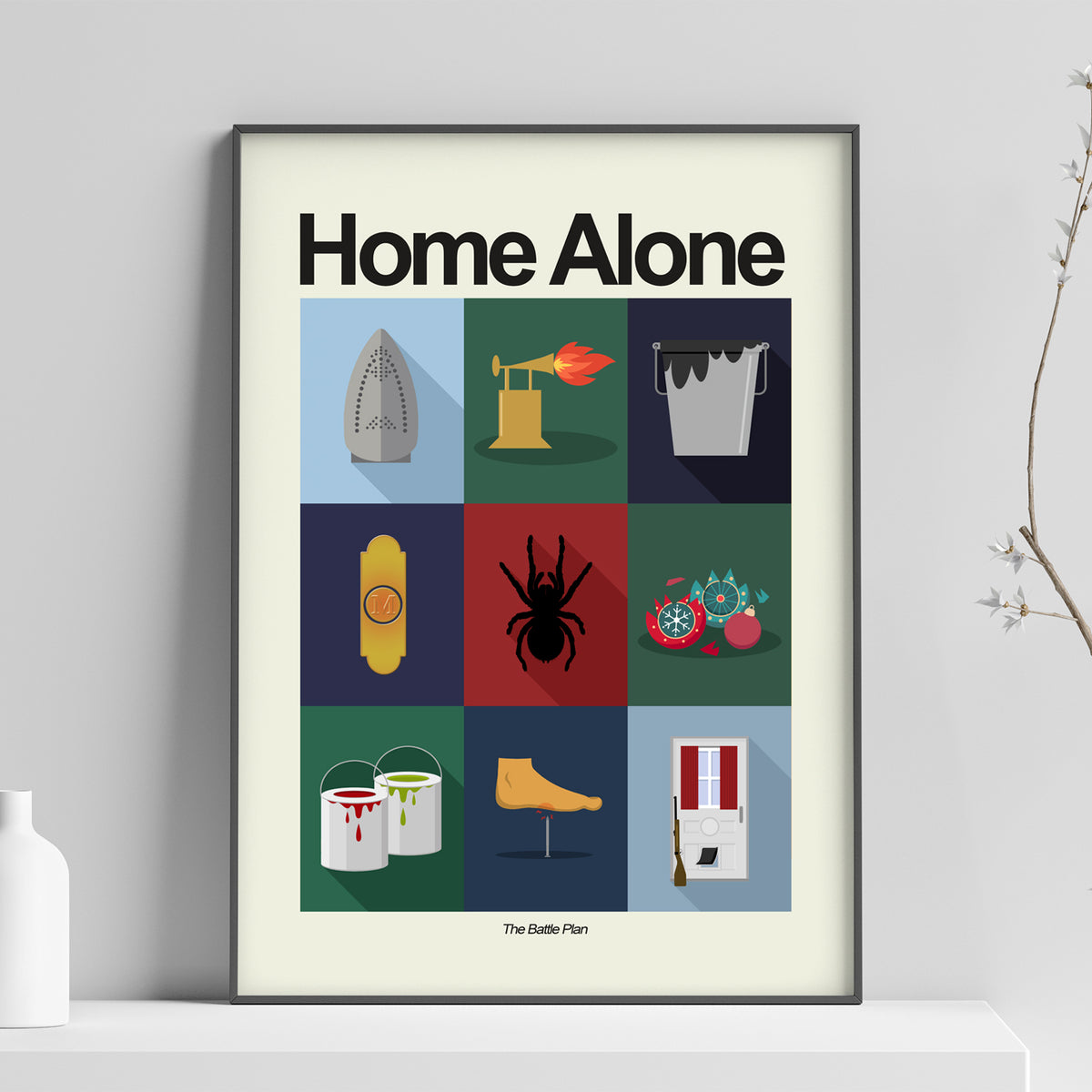 Home Alone - The Battle Plan | 12"x18" or 18"x24" Print Only