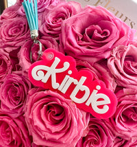 Load image into Gallery viewer, Barbie Name Acrylic Keychain | With or Without Tassel

