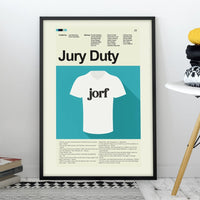 Load image into Gallery viewer, Jury Duty - Jorf Shirt | 12&quot;x18&quot; or 18&quot;x24&quot; Print only

