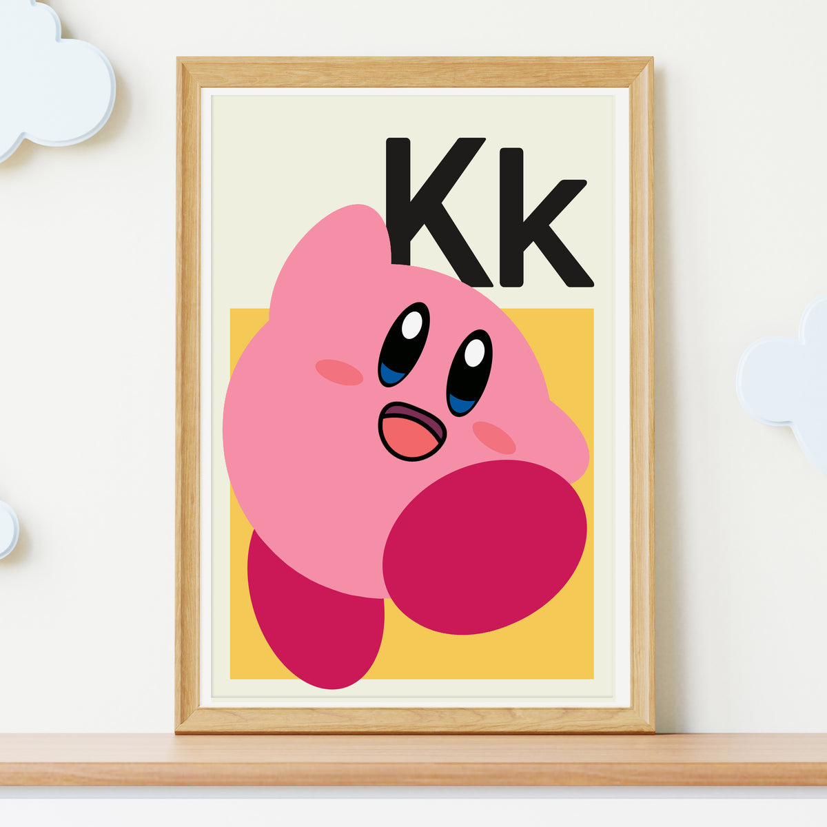 Kirby Alphabet Print | 12"x18" or 18"x24" Print only