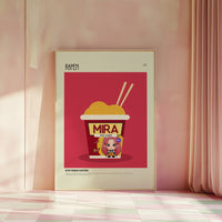 Load image into Gallery viewer, Ramen Inspired by K-Pop Demon Hunters - Food on Film Series 007 | 12&quot;x16&quot; Print only
