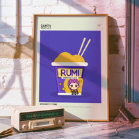 Load image into Gallery viewer, Ramen Inspired by K-Pop Demon Hunters - Food on Film Series 007 | 12&quot;x16&quot; Print only
