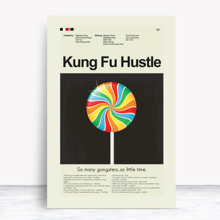 Kung Fu Hustle - Lollipop | 12"x18" or 18"x24" Print only
