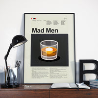 Load image into Gallery viewer, Mad Men - Whiskey | 12&quot;x18&quot; or 18&quot;x24&quot; Print only
