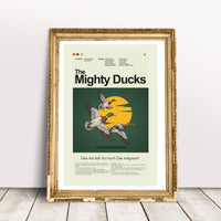 Load image into Gallery viewer, The Mighty Ducks Mid-Century Modern Print | 12&quot;x18&quot; or 18&quot;x24&quot; Print only

