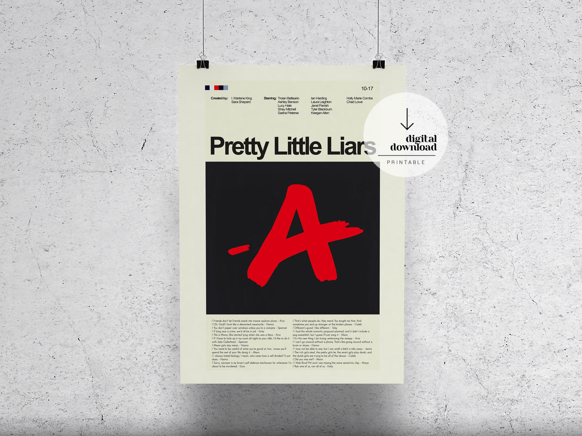 Pretty Little Liars | DIGITAL ARTWORK DOWNLOAD