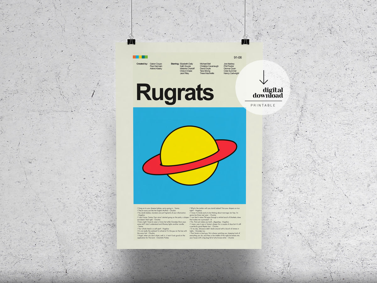 Rugrats | DIGITAL ARTWORK DOWNLOAD