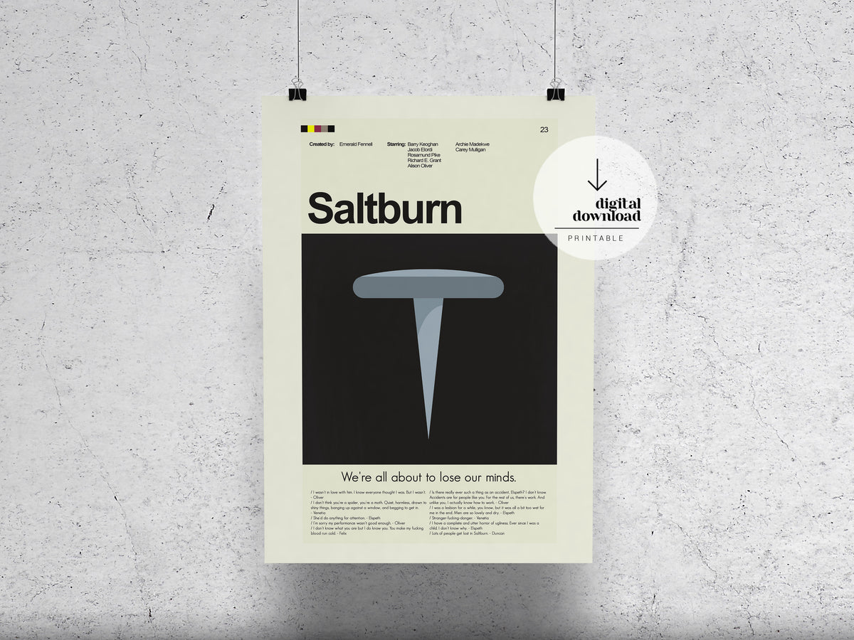 Saltburn | DIGITAL ARTWORK DOWNLOAD