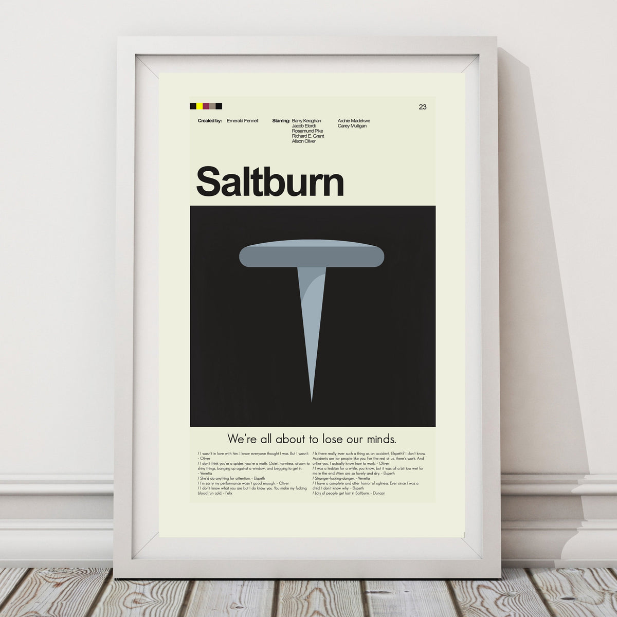 Saltburn - Thumbtack | 12"x18" or 18"x24" Print only