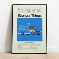 Load image into Gallery viewer, Stranger Things (Season 5) - Squawk Van | 12"x18" Print Only
