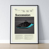Load image into Gallery viewer, Succession - Logo or Helicopter| 12&quot;x18&quot; or 18&quot;x24&quot; Print only
