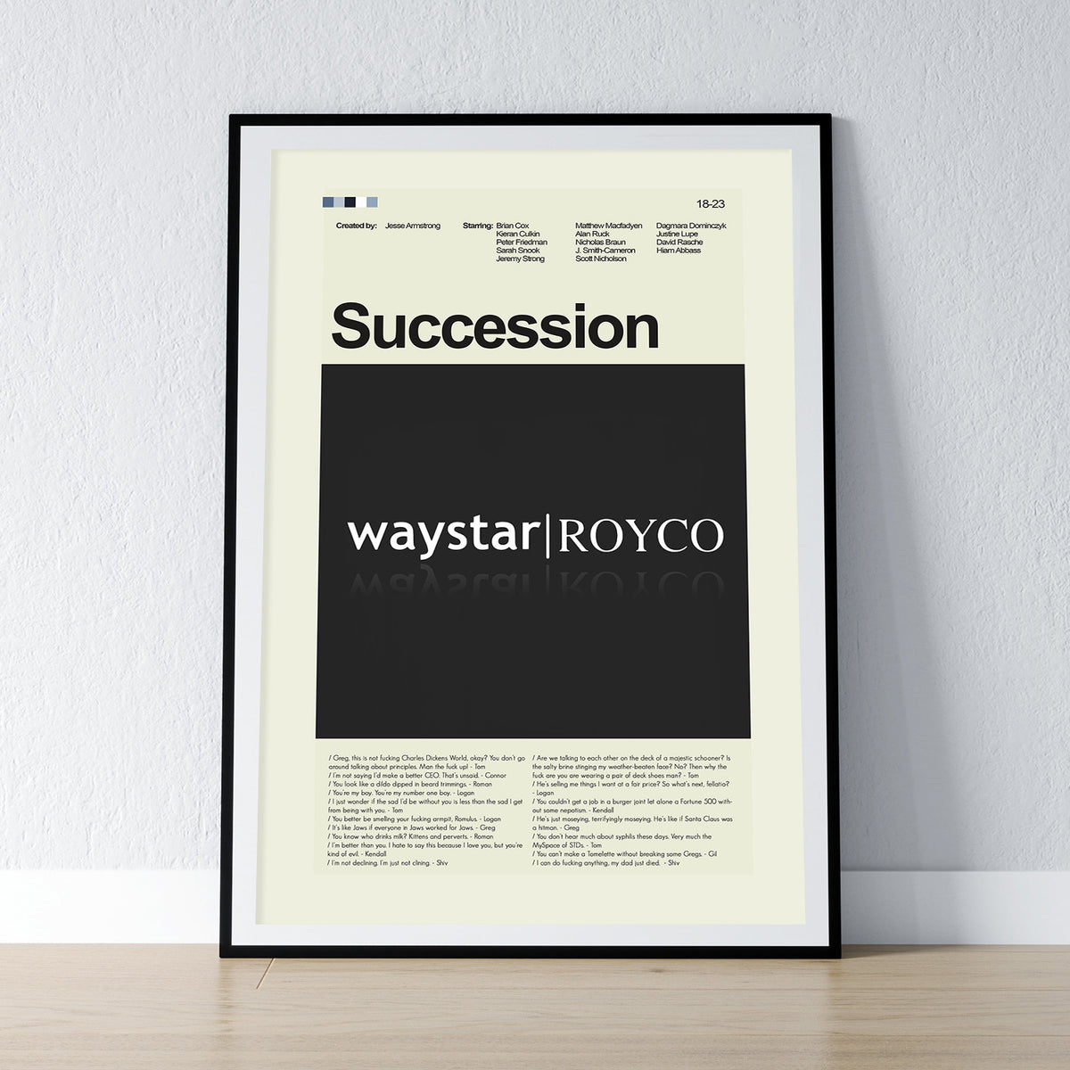 Succession - Logo or Helicopter| 12"x18" or 18"x24" Print only