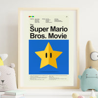 Load image into Gallery viewer, The Super Mario Bros. Movie - Star | 12&quot;x18&quot; or 18&quot;x24&quot; Print only

