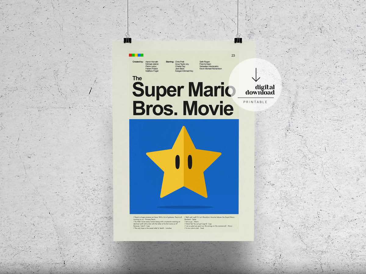 The Super Mario Bros. Movie | DIGITAL ARTWORK DOWNLOAD