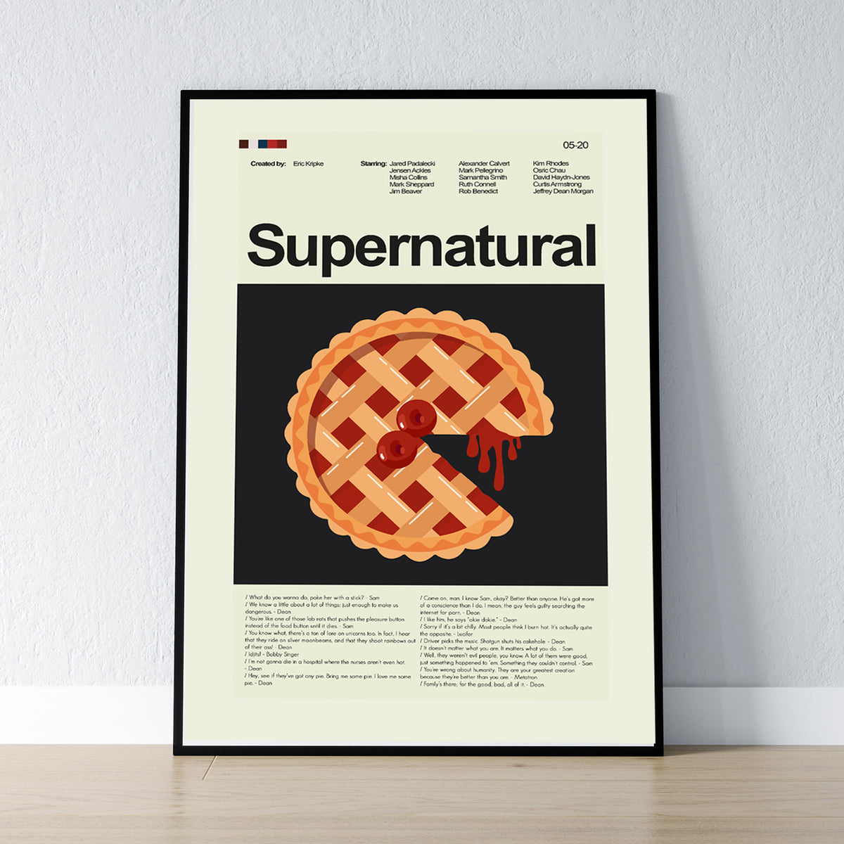 Supernatural - Pie | 12"x18" or 18"x24" Print only