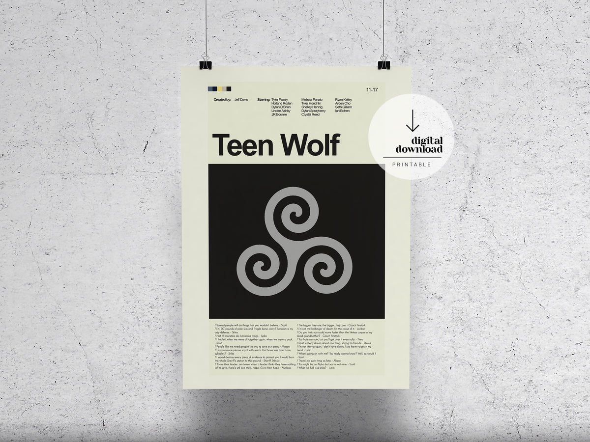 Teen Wolf (TV Series) | DIGITAL ARTWORK DOWNLOAD