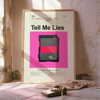 Load image into Gallery viewer, Tell Me Lies - SD Card | 12"x18" or 18"x24" Print Only
