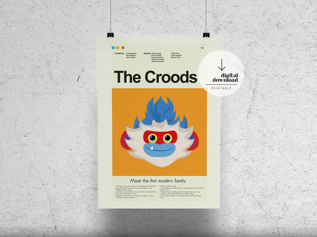 The Croods | DIGITAL ARTWORK DOWNLOAD