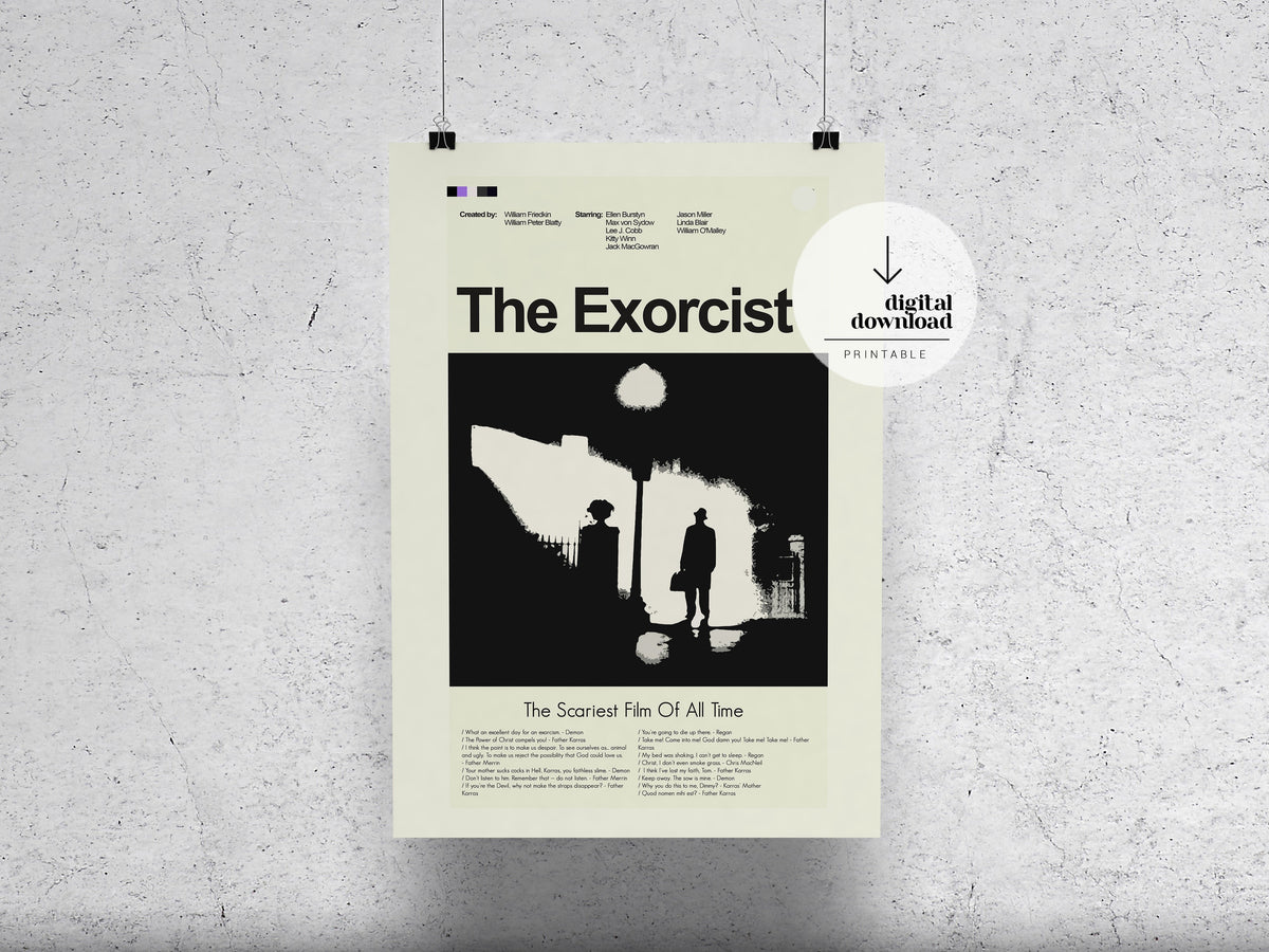 The Exorcist | DIGITAL ARTWORK DOWNLOAD (Copy)