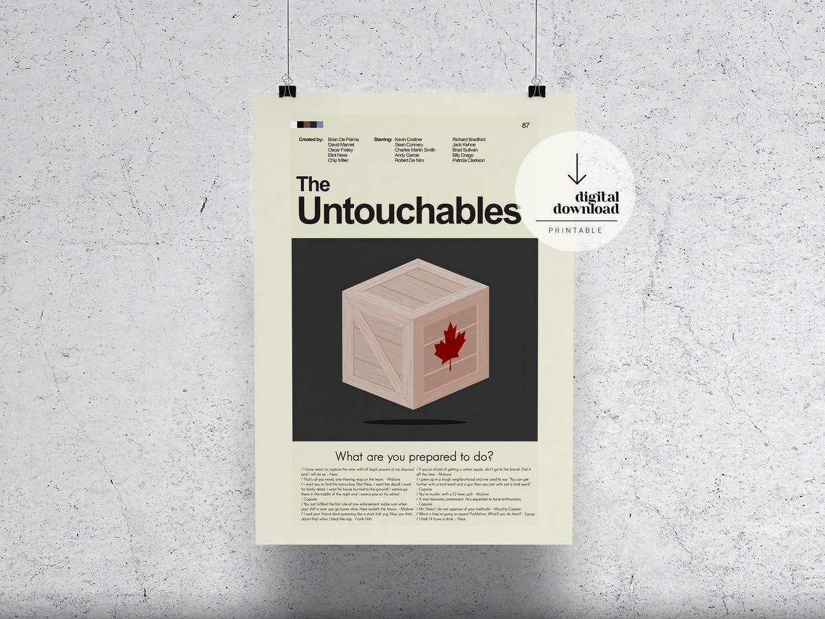 The Untouchables | DIGITAL ARTWORK DOWNLOAD