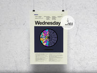 Load image into Gallery viewer, Wednesday (Season 1) | DIGITAL ARTWORK DOWNLOAD
